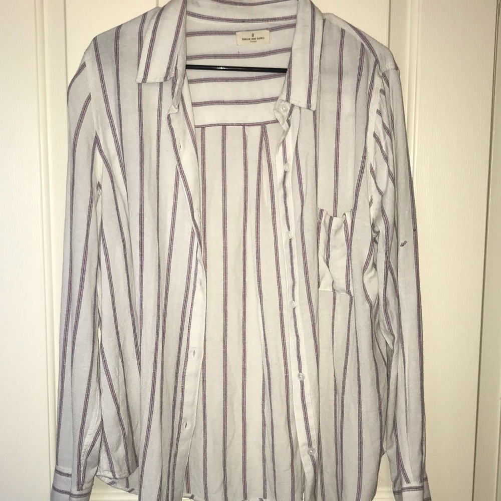 White Button Down Oversized